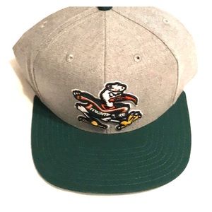 Miami Hurricanes Adidas SnapBack hat